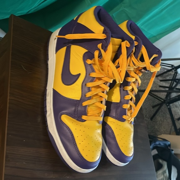 Nike dunk high Lakers - Picture 4 of 6